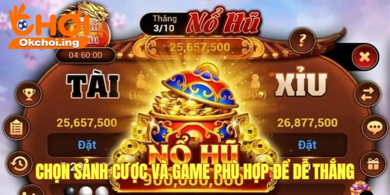 Cách Tăng Tỷ Lệ Thắng Khi Chơi Game Nổ Hũ OKCHOI Từ Cao Thủ 2 Cân đối vốn khi chơi nổ hũ